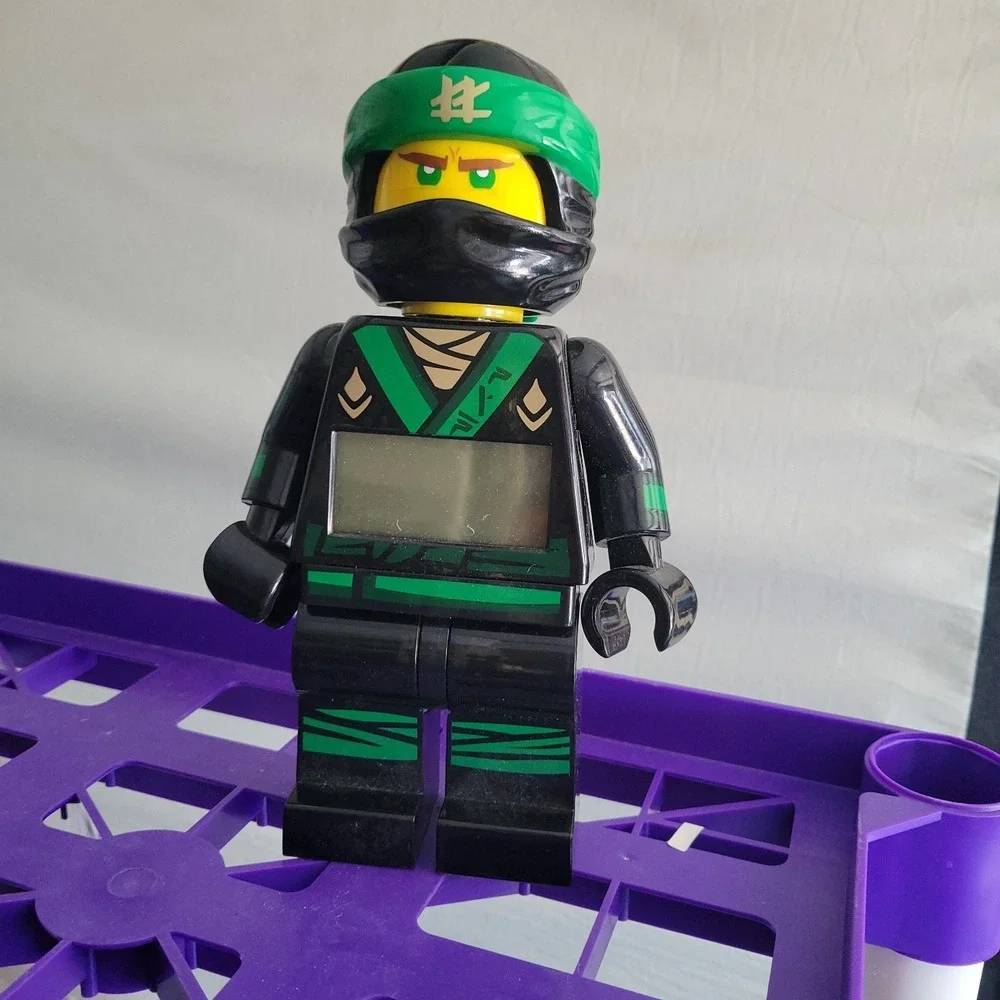 LEGO Ninjago Cole Light Up Digital Alarm Clock 9.5